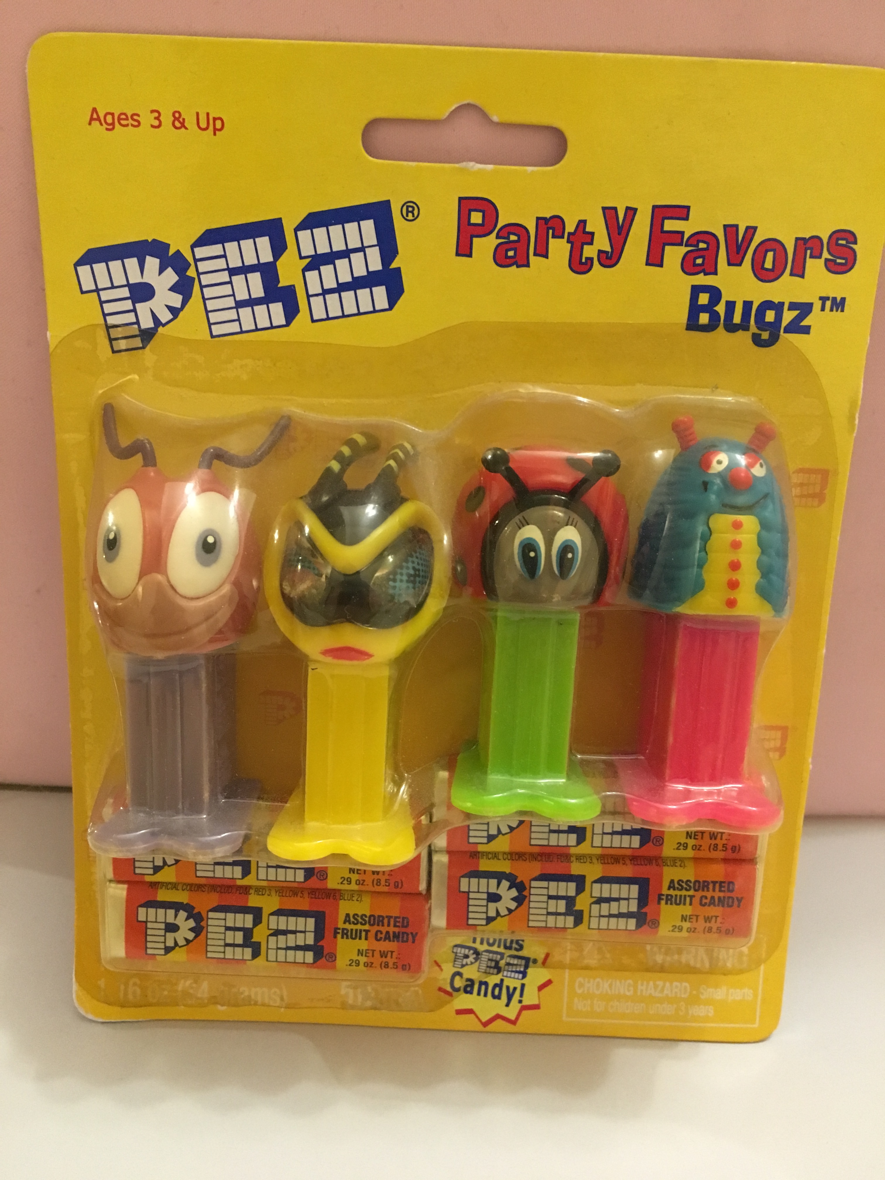 Pez Party Favors Bugz